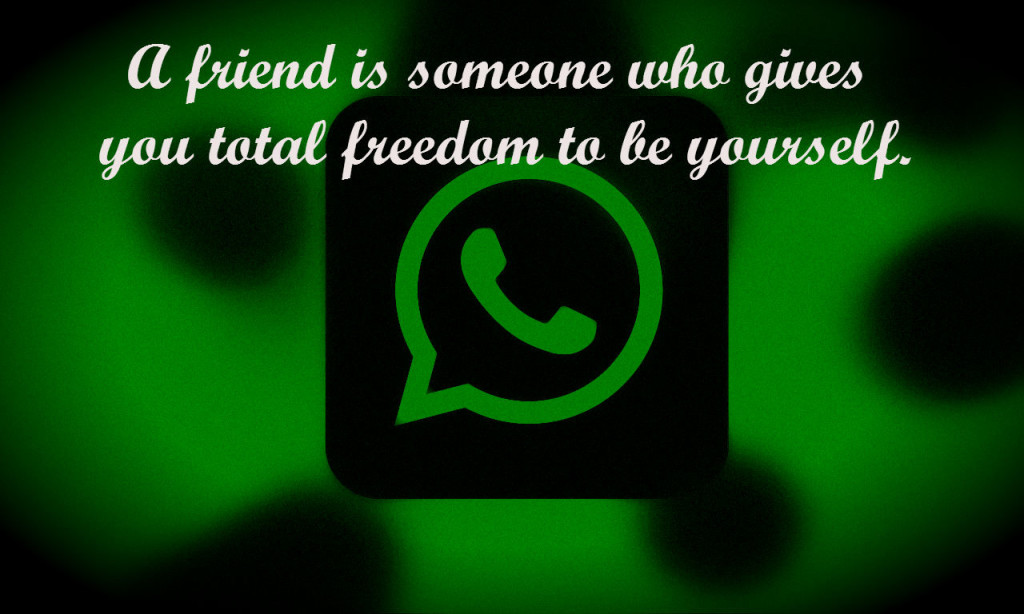 Friendship status for whatsapp