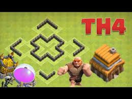 Clash of Clans Layout Level 4