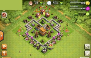 Clash of Clans Layout Level 4