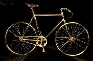 Auramania Crystal Edition Gold Bike