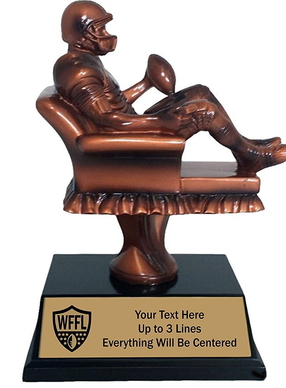 10 Amazing Fantasy Football Trophies  For Winners \/ Losers  Quick Top Tens