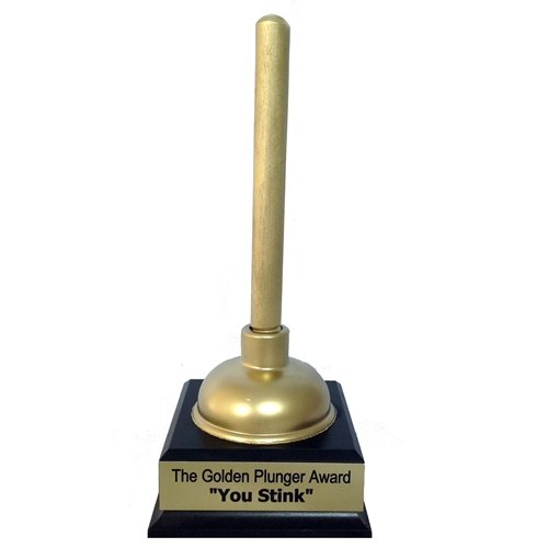 golden-plunger-you-stink-Fantasy Football Trophies