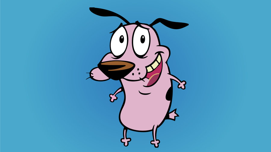 courage-Famous Cartoon Dogs