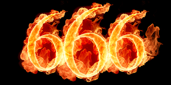 666 - illuminati symbology