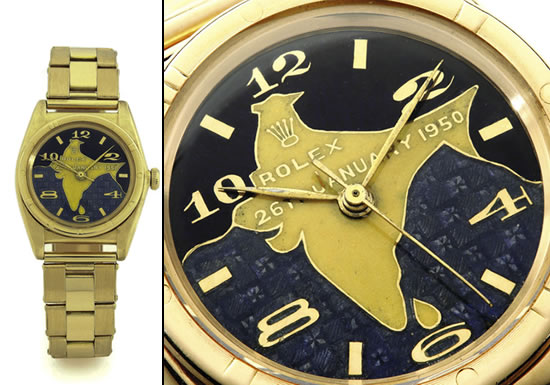 Dr. Rajendra Prasad’s Gold Rolex Oyster - expensive rolex watches