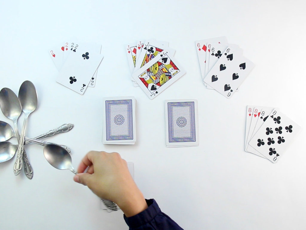 Spoons-drinking card games