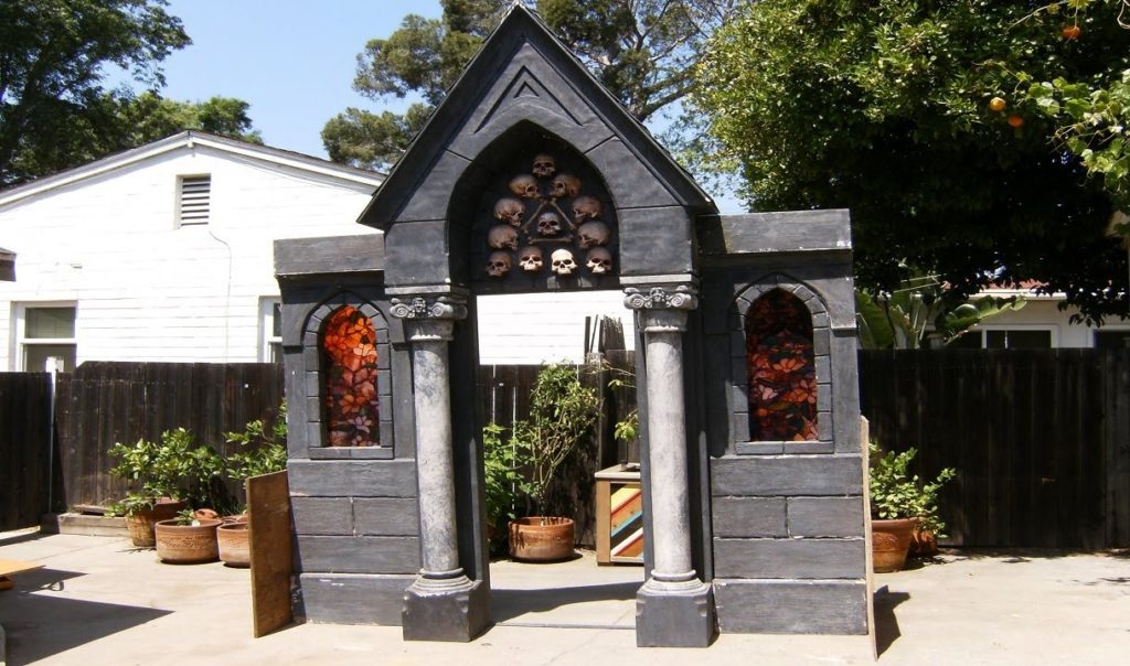 Styrofoam Mausoleum