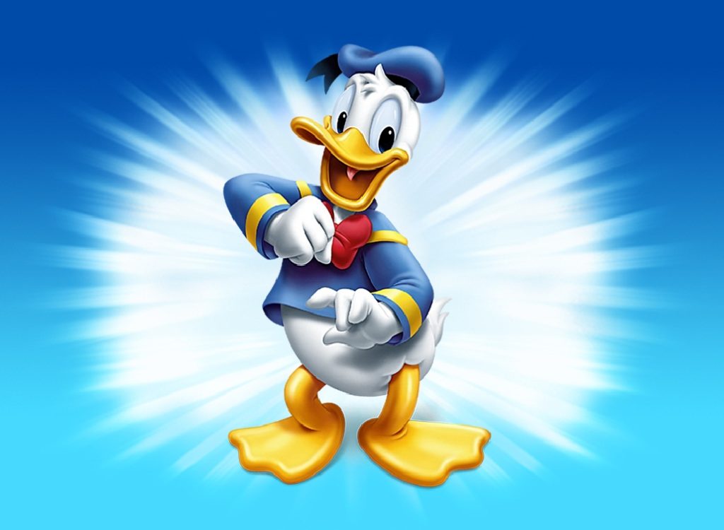 Donald Duck-famous disney characters
