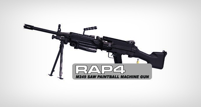 RAP4 249 Minimi SAW - Expensive Paintball Guns